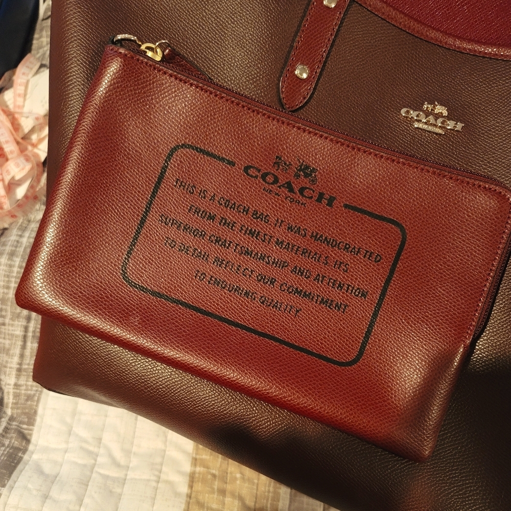 Coach reversible Tote